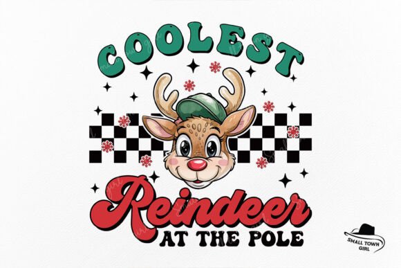Coolest Reindeer at the Pole: A Festive Kid Xmas Font