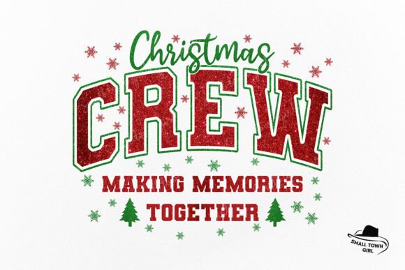 Family Christmas Crew Matching Shirt PNG: A Festive Design Asset