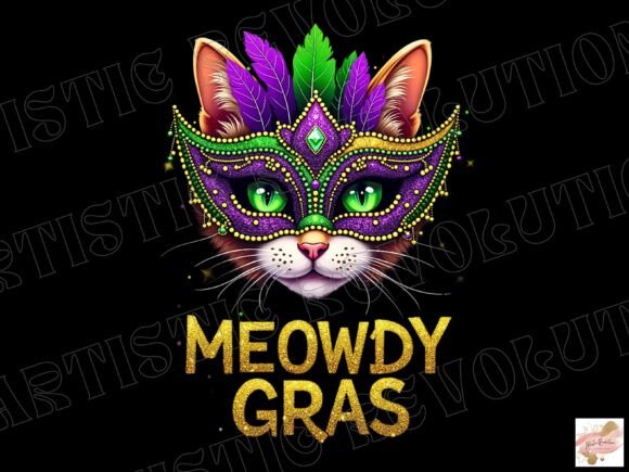 Meowdy Gras: Integrating the Playful Cat Png into Your Projects