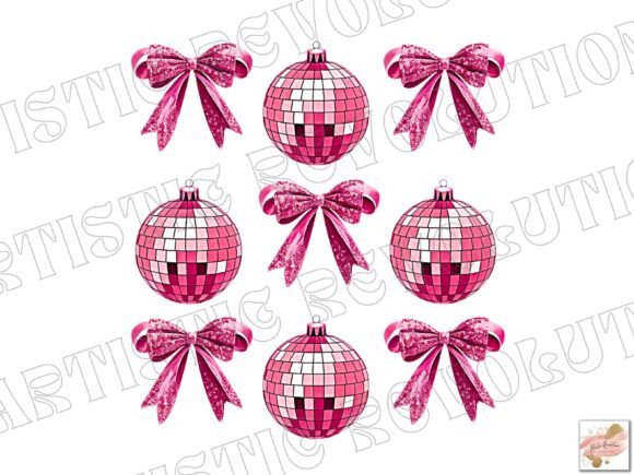 Pink Coquette Glitter New Year Png: A Festive Design Asset