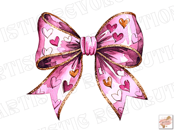 Styling with the Pink Valentine Coquette Bow PNG